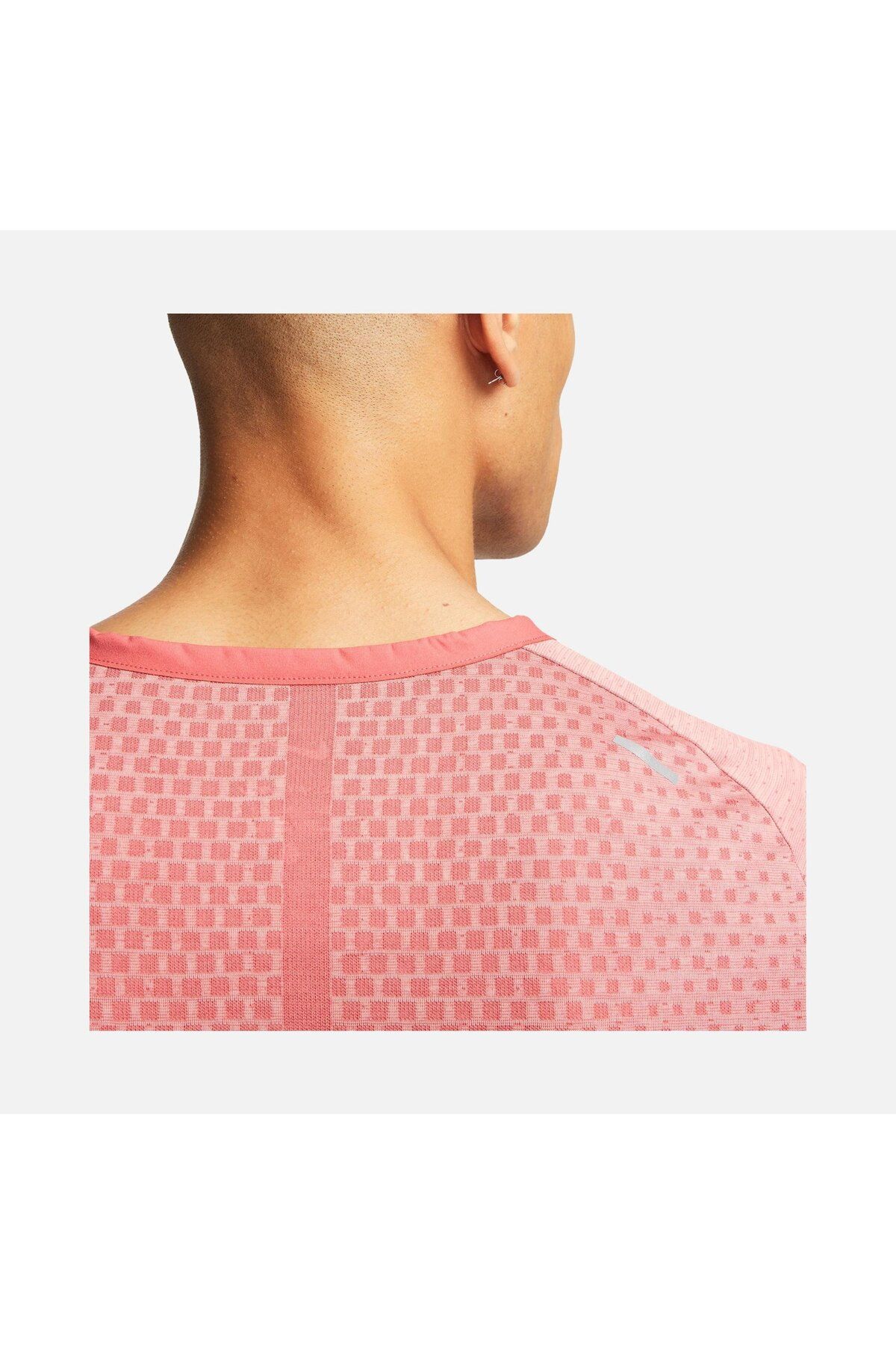 Nike Dri FIT TechKnit ADV K sa Kollu Erkek Ko u T shirt Erkek Giyim