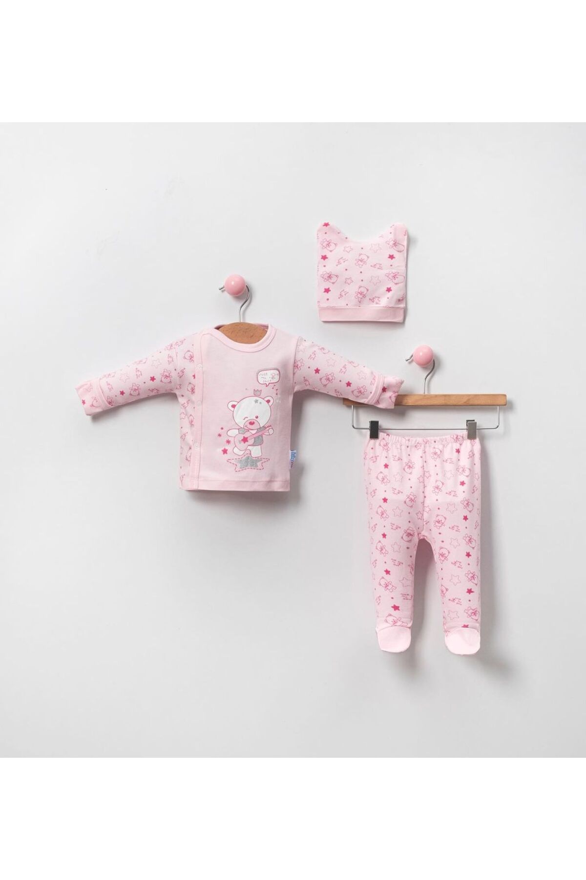 sahra bebek 2’Lİ DOĞUM SETİ (LEKE TUTMAZ SU GEÇİRMEZ BEBEK BAKIM SIRT ÇANTASI VE %100 PAMUK HASTANE ÇIKIŞI) fotoğrafı 7 (önizleme)