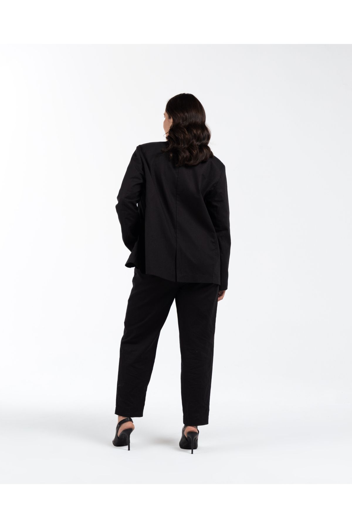 LUOKK-Fallon Linen Blazer Jacket 3