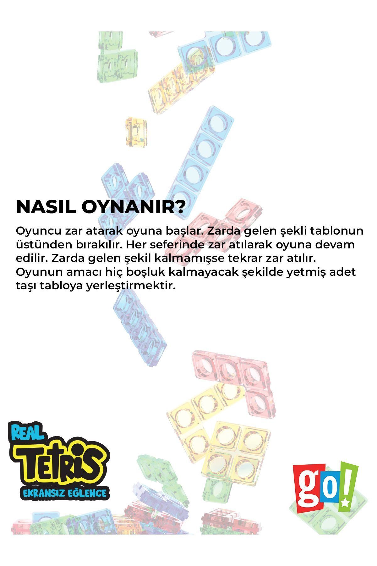 Go Toys-Real Tetris Screenless Activity Toy Box Games 3