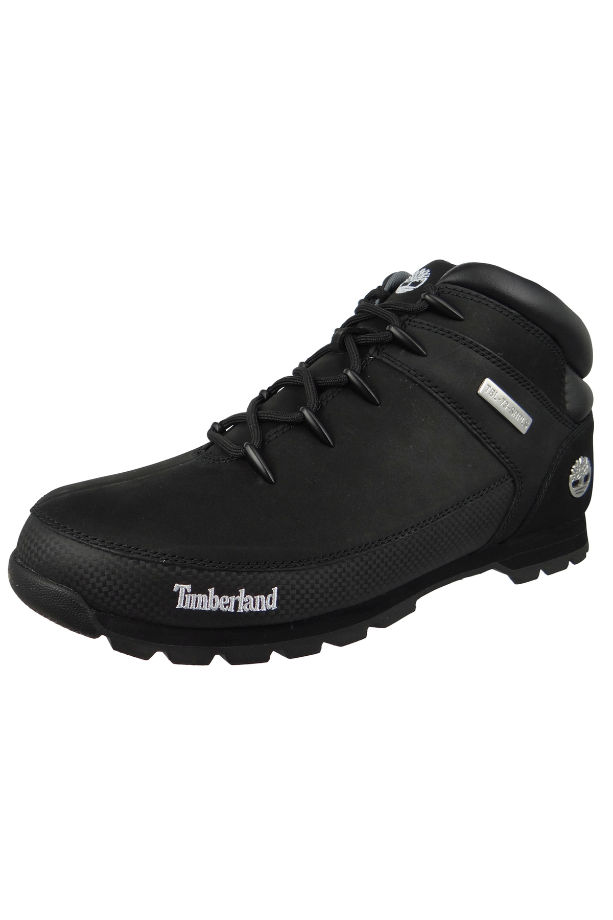 تیمبرلند یورو اسپرینت Mid Hiker 6361R Herren Halbschuhe Halbschuhe Wanderschuhe Leder Schwarz Black Nubuck