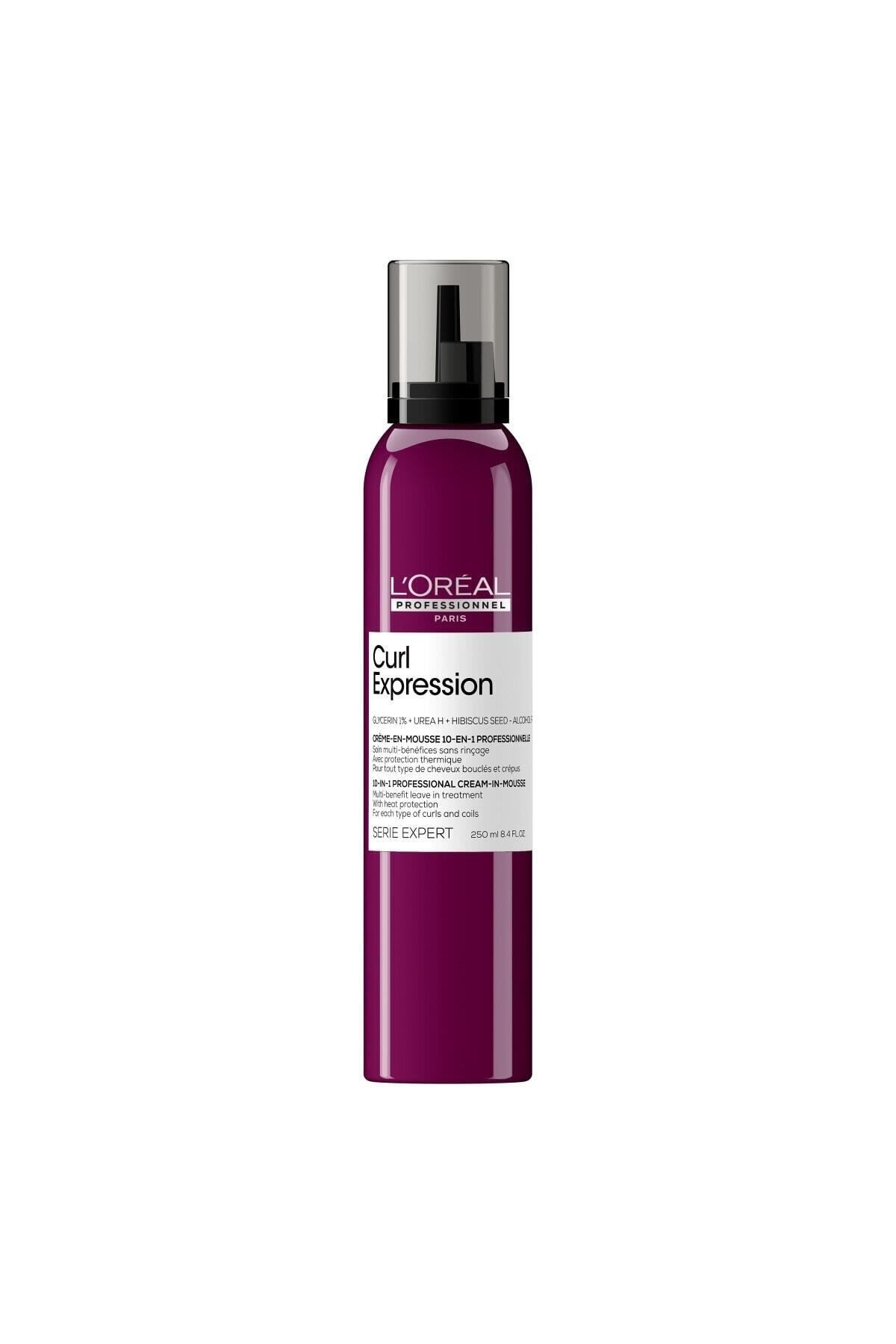 شامپو مردانه و زنانه EVA.26SERIE EXPERT CURL EXPRESSION SUPER CREAM FOAM برای موهای فعلی 250.ML L'oreal Professionnel