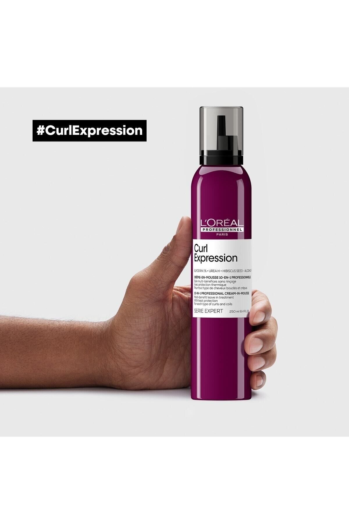 شامپو مردانه و زنانه EVA.26SERIE EXPERT CURL EXPRESSION SUPER CREAM FOAM برای موهای فعلی 250.ML L'oreal Professionnel