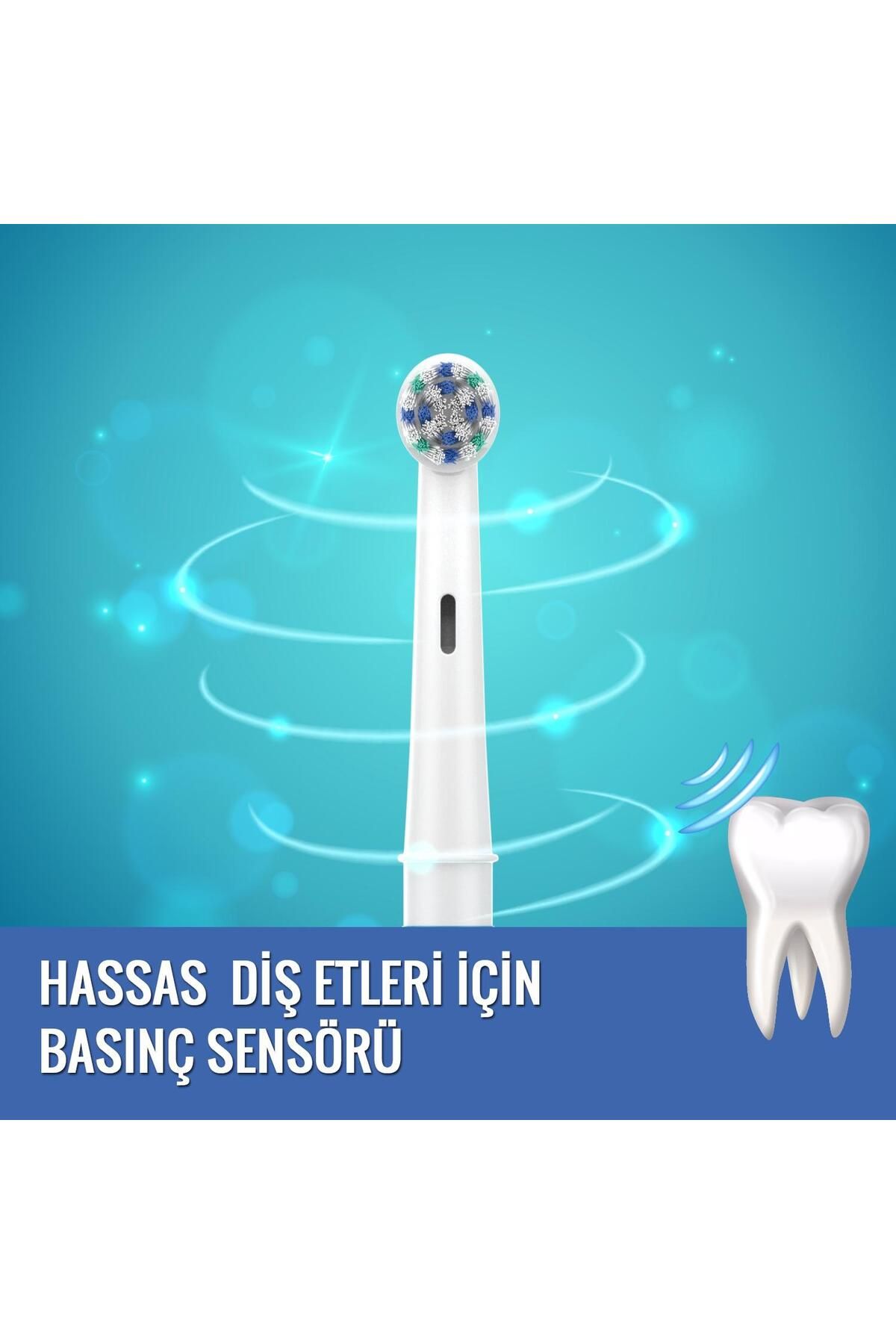 Direct NEXUS Elektrikli Diş Fırçası Yedek Başlığı 4'lü (oral-b Uyumlu ) 6971701451825