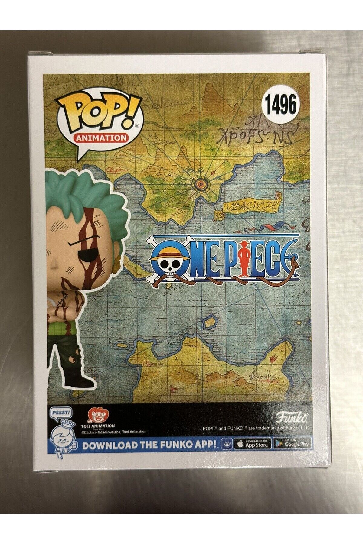 Funko-Pop One Piece Nothing Happened Roronoa Zoro#1496 Action Figure 2