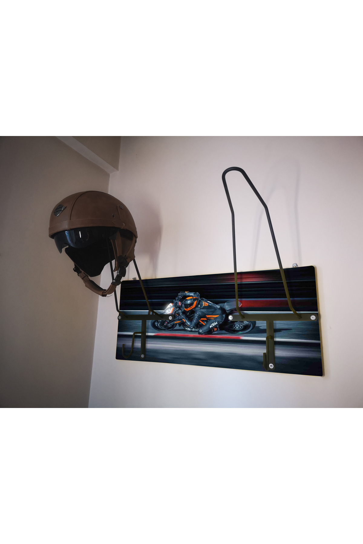 Motorcycle Helmet Hanger, Motor Helmet Hanger X2agustav11