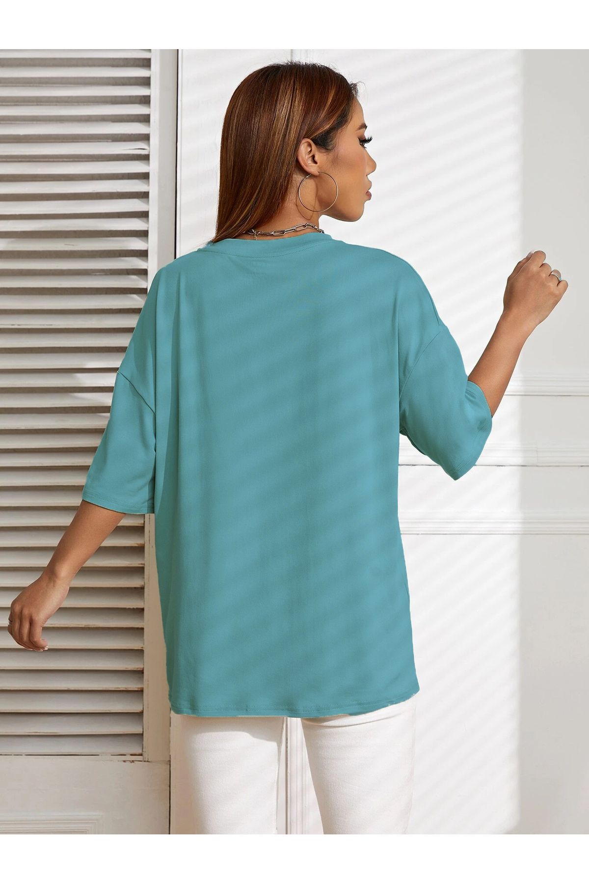 PENTHİLUS-cat printed T-shirt plus size 2