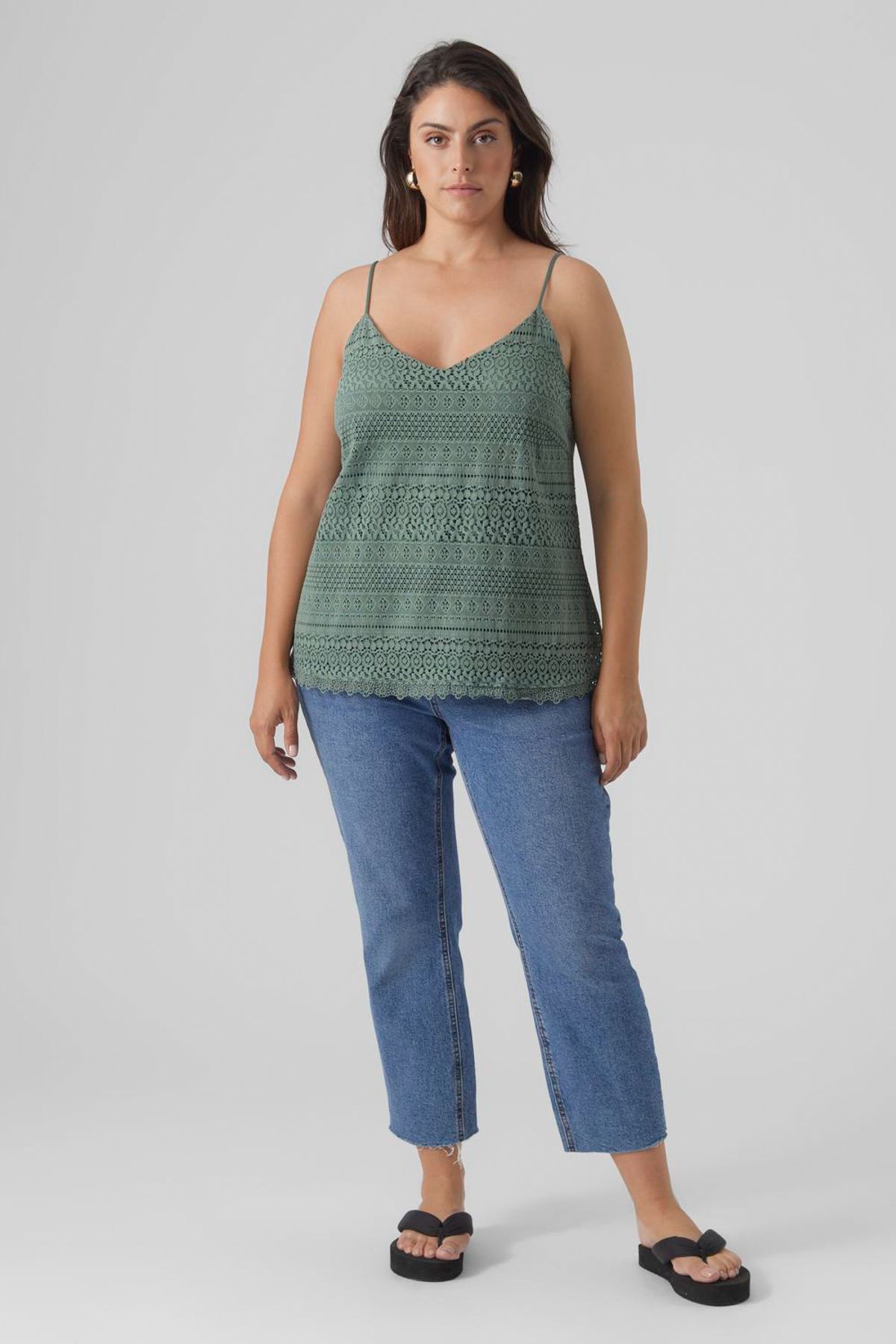Veromoda Curve-VMCHONEY SPITZEN-UNTERHOSE WVN GA CUR 3