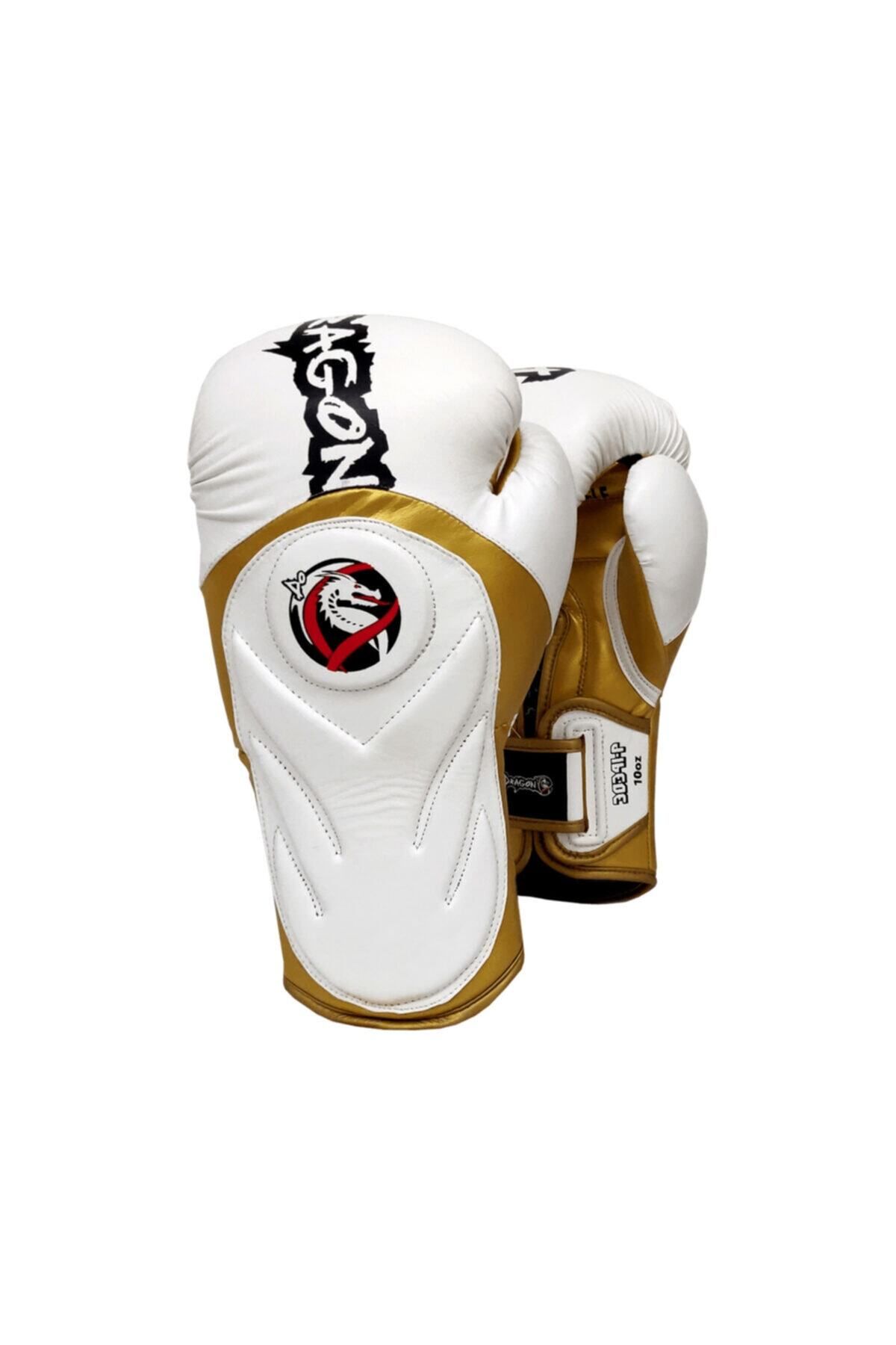 تجهیزات بوکس سفید Tepeito Muay Thai Boxing Kick ، Ghit Glove Dragon Dragondo