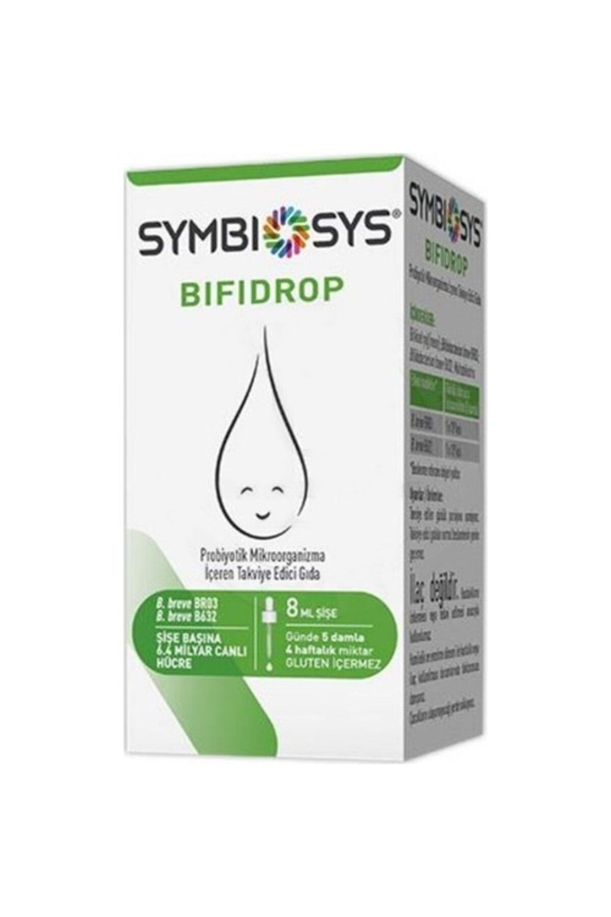 Bıocodex Symbiosys Bifidrop Пробиотические капли 8 мл 3583310324921