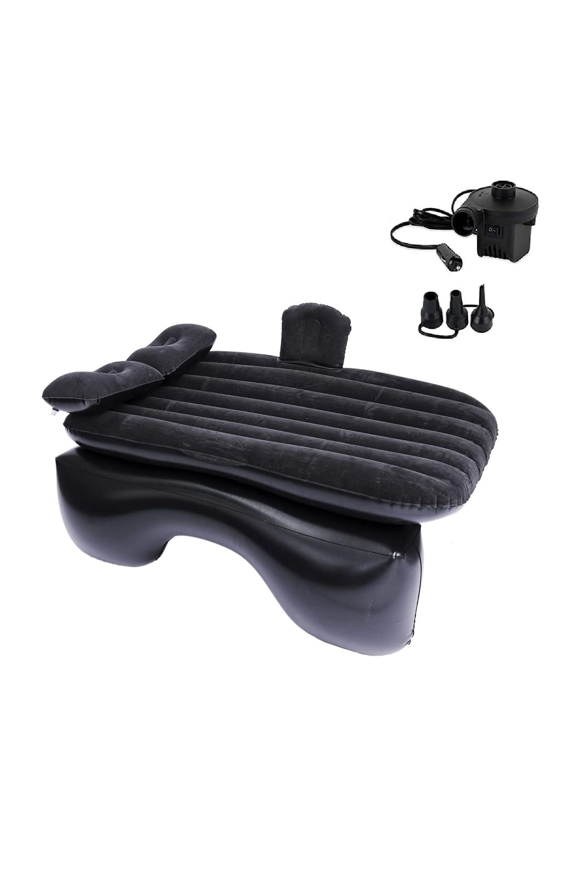 ROBEVE-Inflatable Car Bed Back Seat Bed Electric Pump Included Vehicle Inflatable Bed Camping Bed 1