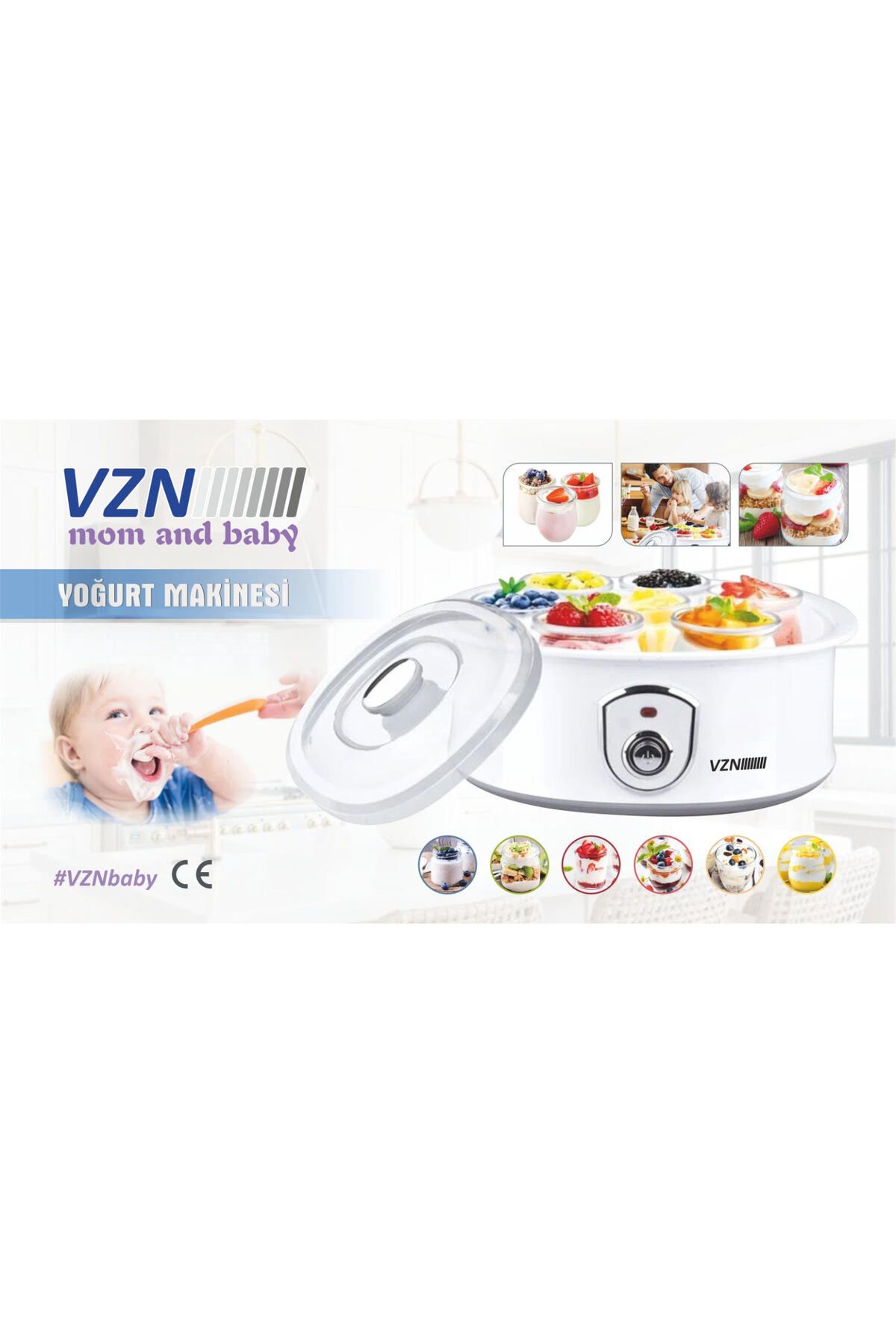 VZN YOĞURT YAPMA MAKİNESİ