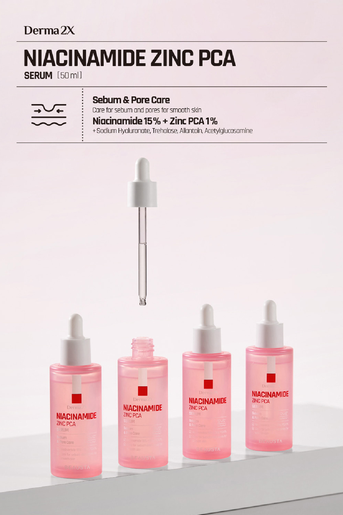 سرم پوست   BEAUSTA | 2xserum اورجینال - تصویر 2