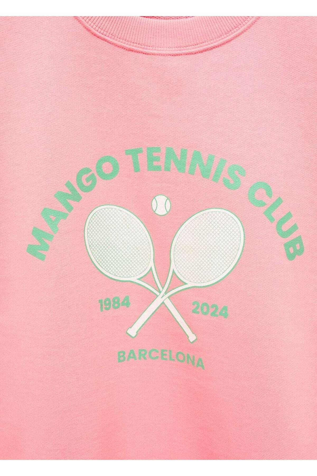 MANGO Woman-Sweatshirt with writing and patterns 6