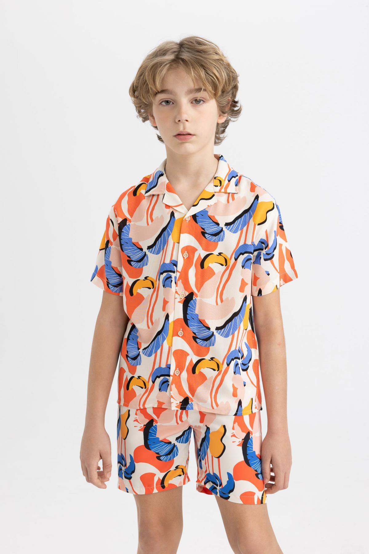 شورت شنا پسرانه دفاکتو | C5564A824HS Defacto - Image 3