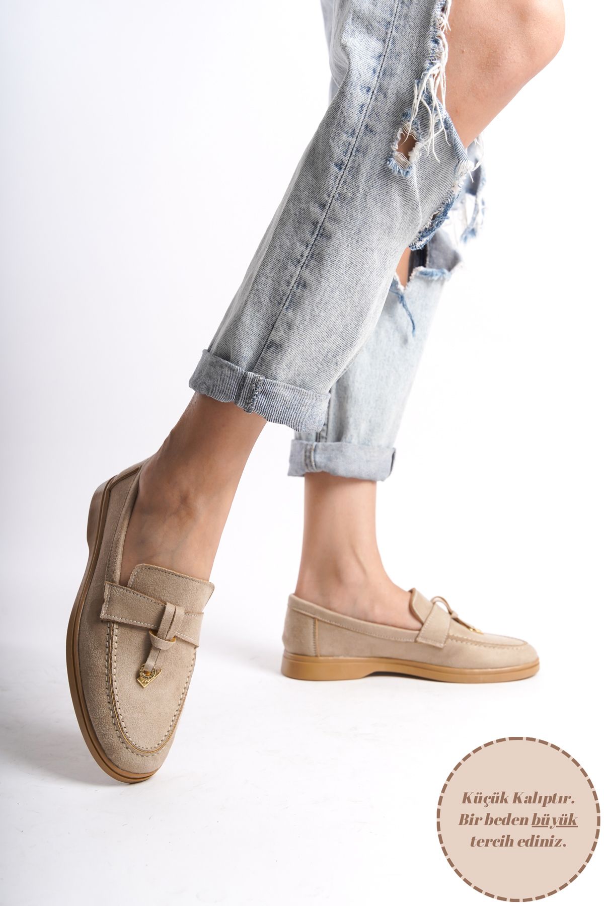 Suede loafers ladies online