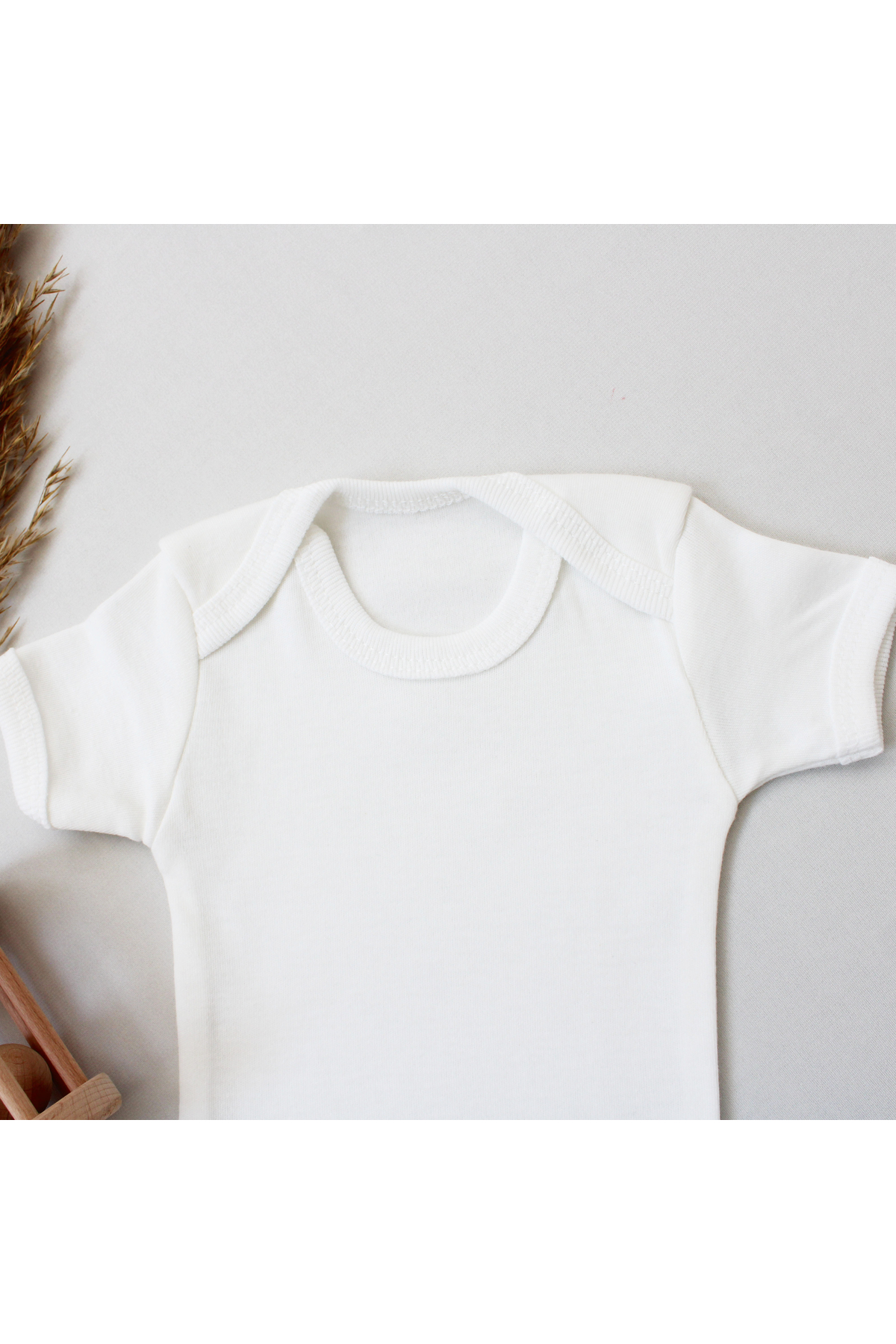 بادی نوزادی پسرانه – دخترانه سفید Gophiller | gopkısakol36 اورجینال - تصویر 4