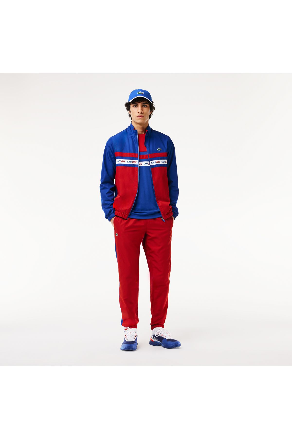 Lacoste Men s Multicolor Tracksuit Set Trendyol