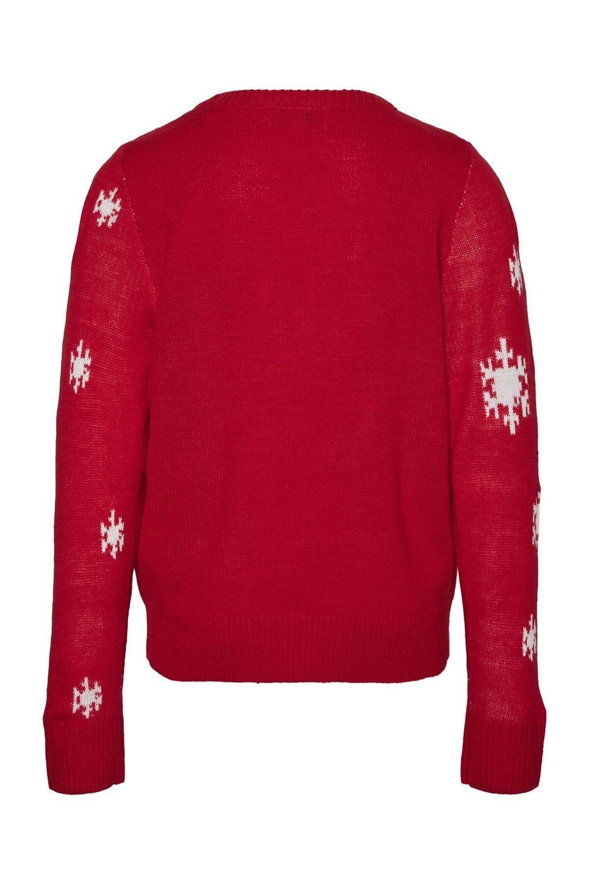 Vero Moda Girl-Strickpullover VMRUDOLF LS O-NECK BLOUSE XMAS GIRL 2