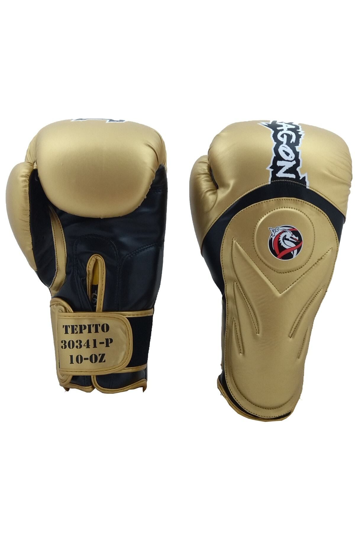 تجهیزات بوکس مشکی دستکش 30341 P Tepito Muay Thai لگد Dragondo