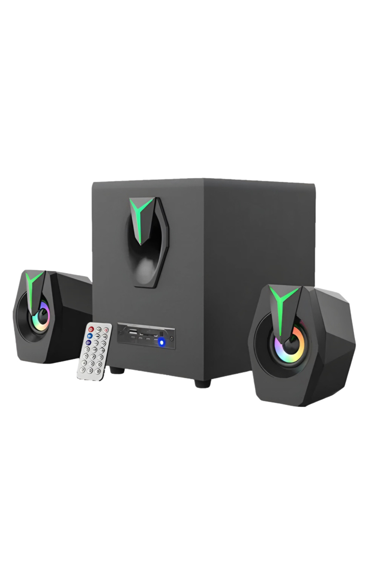 SFL Product RGB 2+1 Ses Sistemi Hoparlör Bluetooth/USB/SD Kart