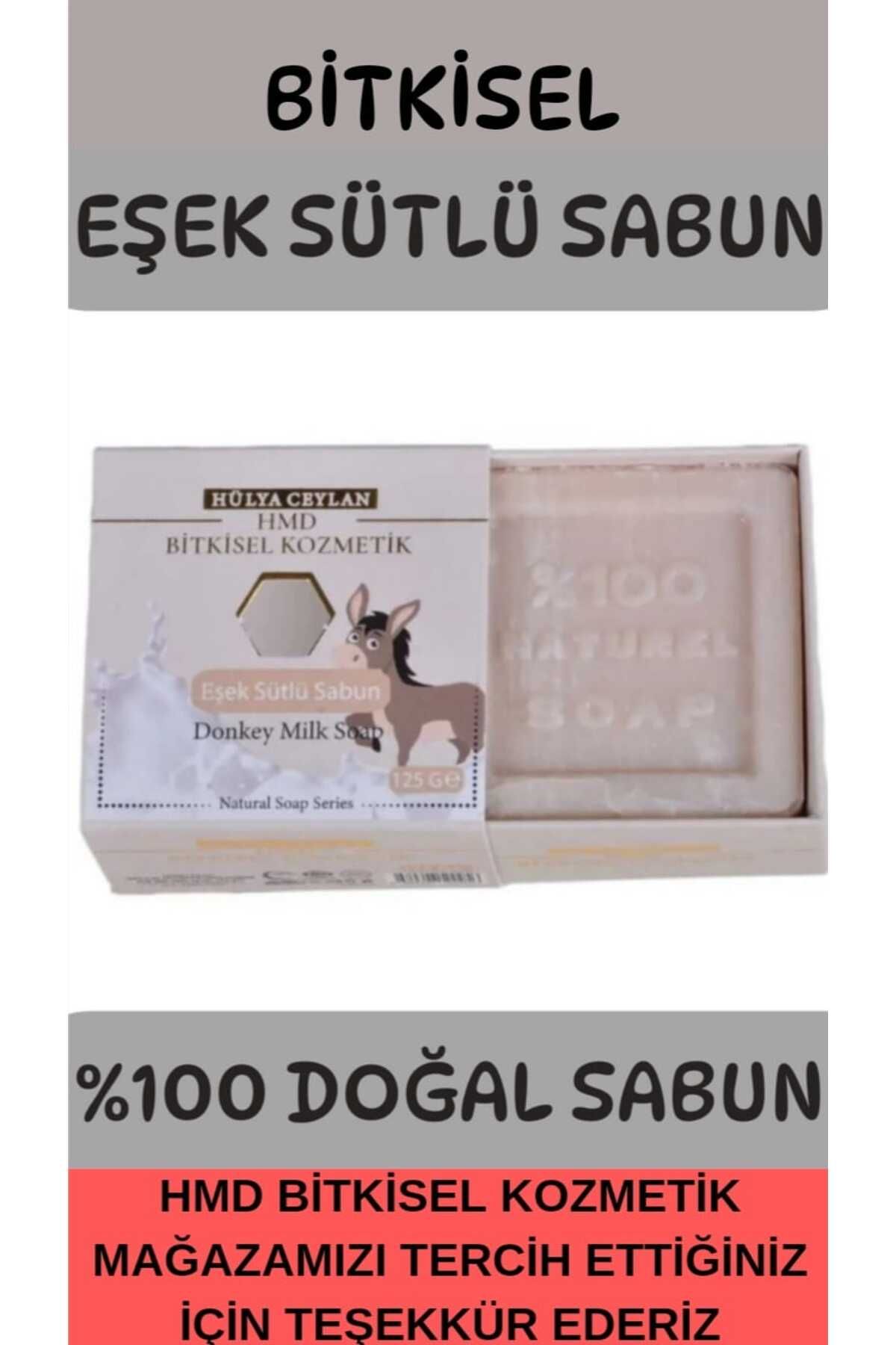 صابون شیر الاغ 125 گرم 100% طبیعی HMD BİTKİSEL KOZMETİK