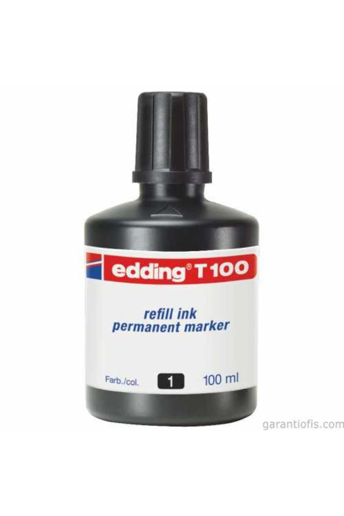 Diluant Edding V 100 Pour Marqueurs Permanents - 100 Ml - Pour éclaircir L'encre Ou Nettoyer Les Marqueurs Secs
