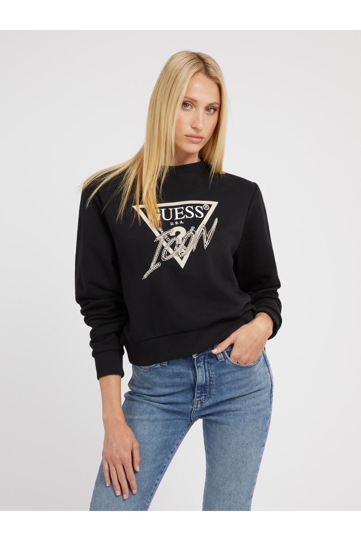 Guess Icon Women s Sweatshirt Trendyol