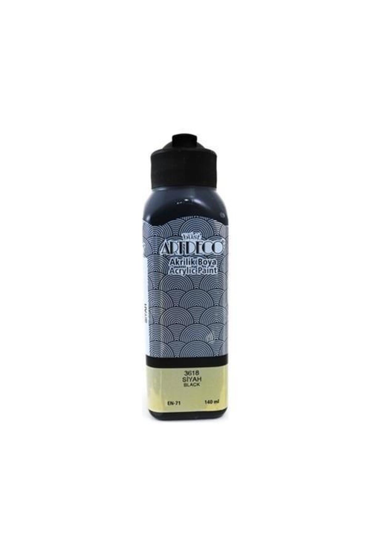 Artdeco Akrilik Boya 140 ml Siyah 3618