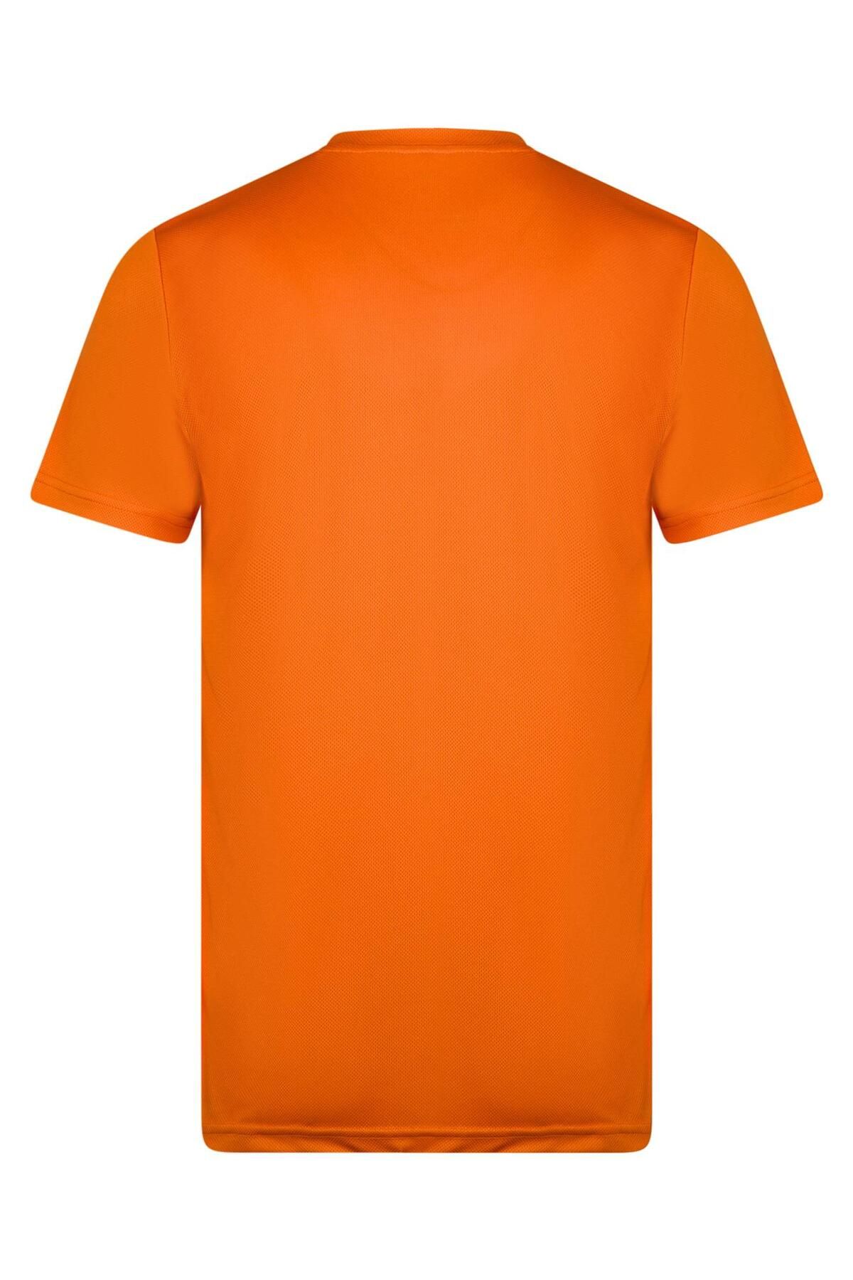 2AS-Tricou portocaliu Fiji cu decolteu 4