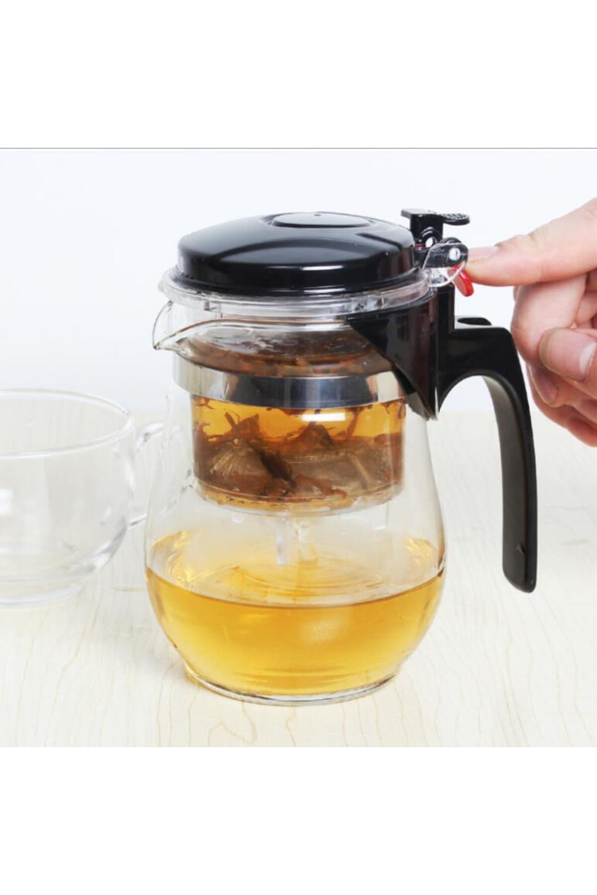 ALBETTO French Press Filtre Kahve Bitki Çay Demliği 350 ml