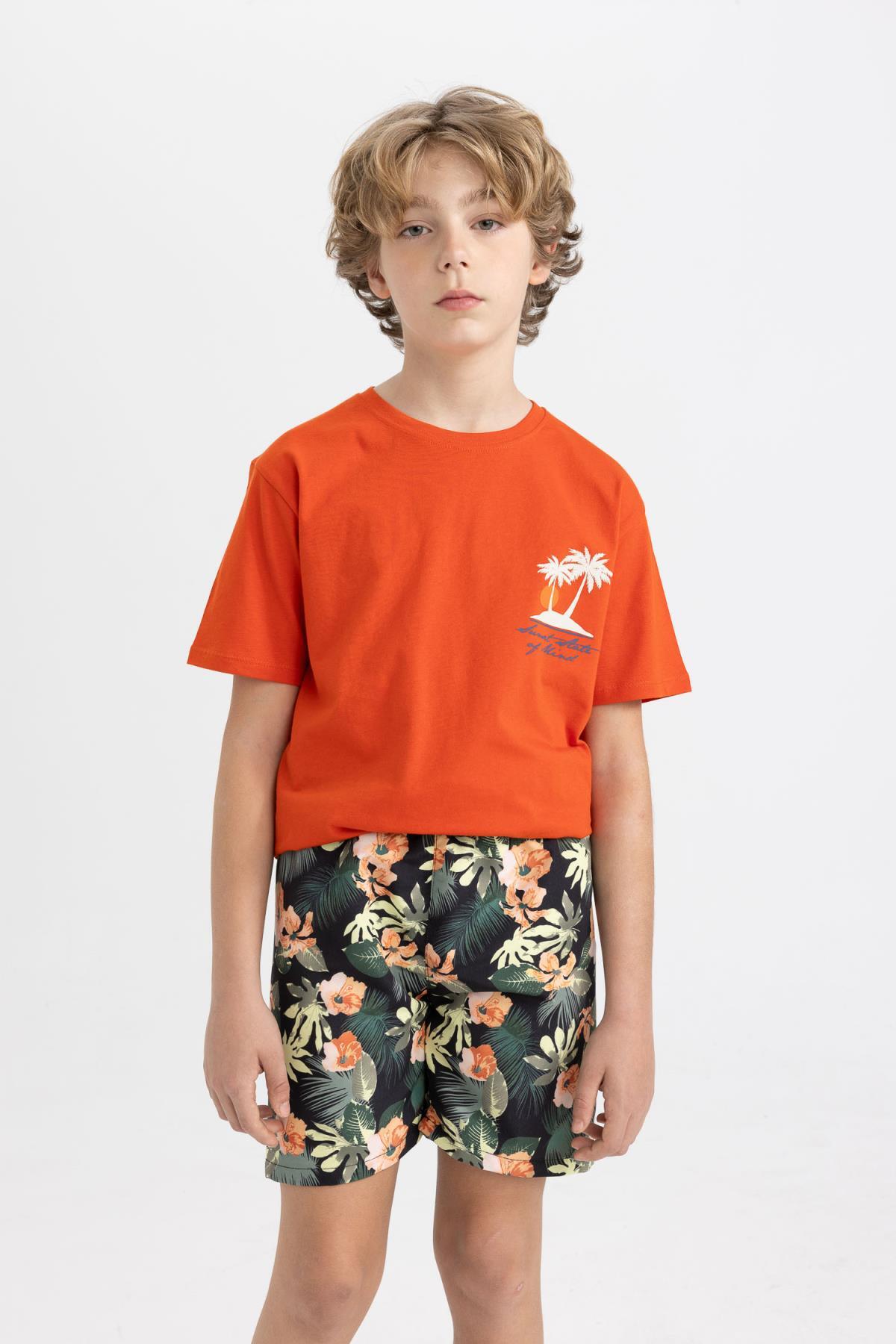 شورت شنا پسرانه دفاکتو | B7444A824HS Defacto - Image 4