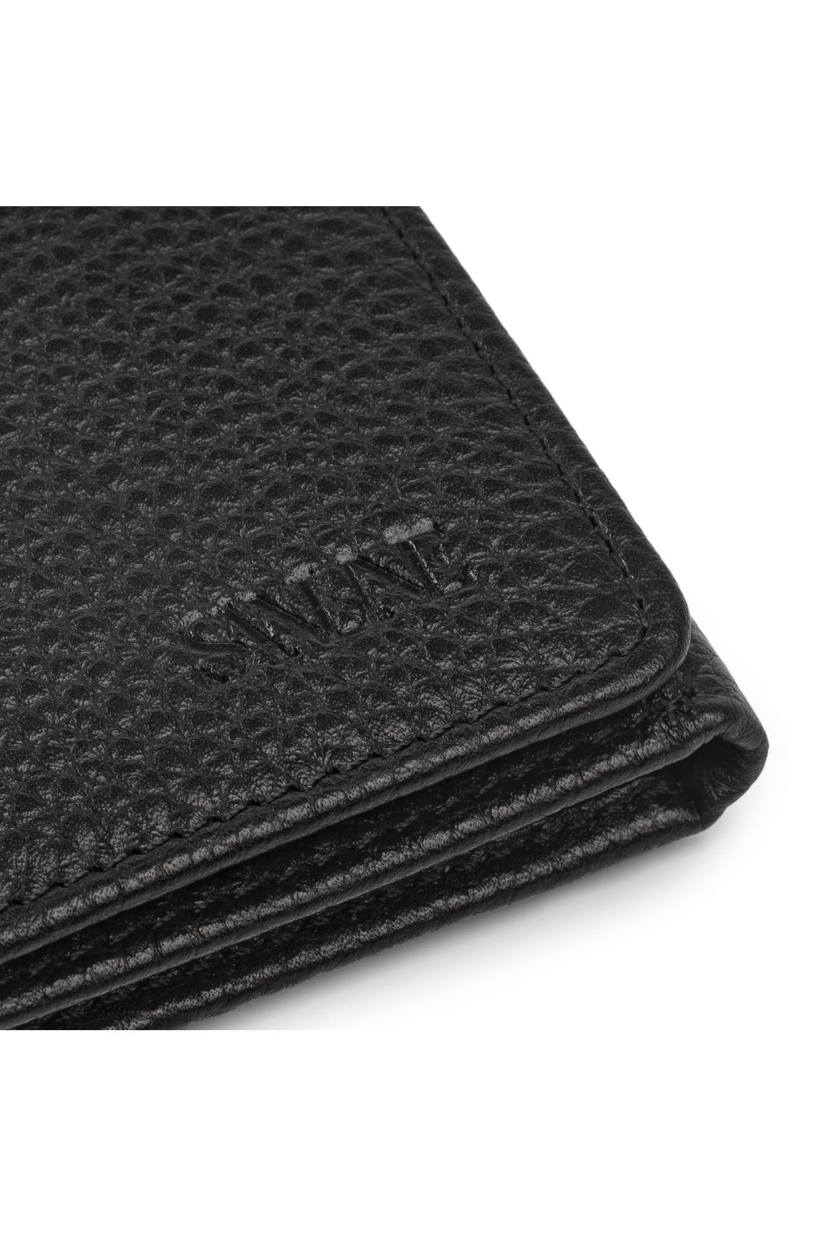 کیف پول مردانه مشکی SANLINE | 1414 اورجینال - تصویر 5