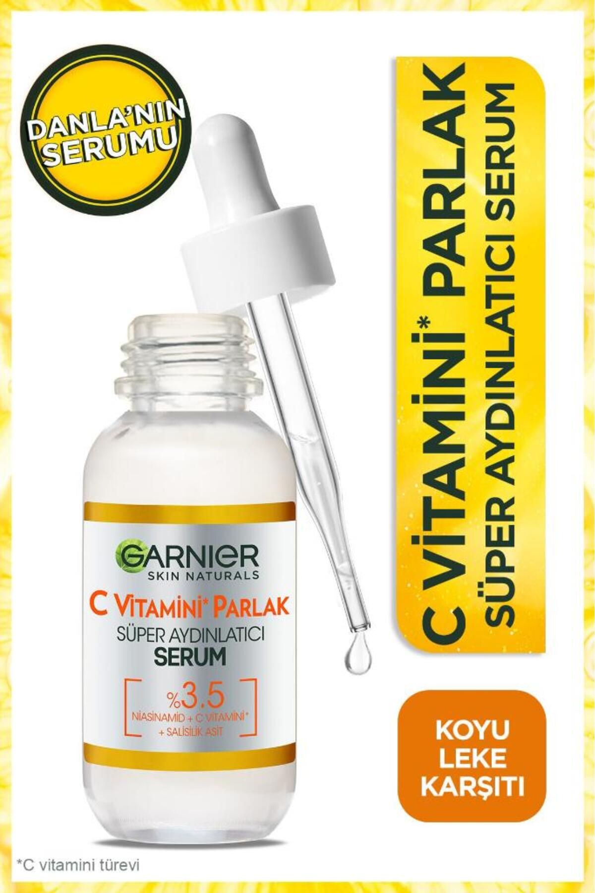 Garnier سرم روشن‌کننده حاوی ویتامین C حجم 30 میلی‌لیتر