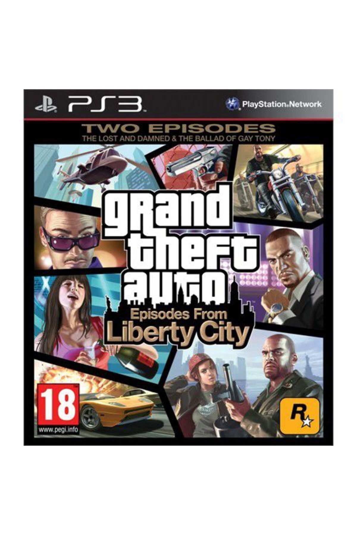 Sony Gta - Episodes From Liberty City Orijinal Playstation 3 Oyunu