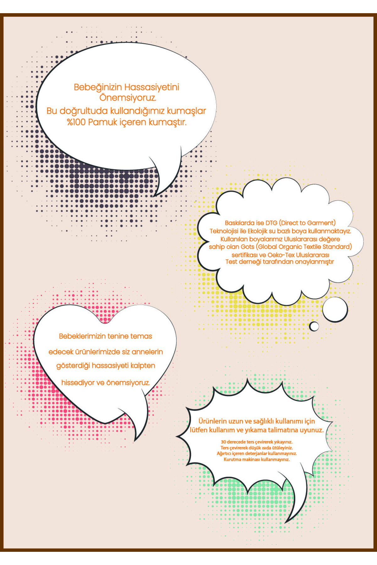 بادی نوزادی پسرانه – دخترانه سفید Gophiller | gopkısakol36 اورجینال - تصویر 5