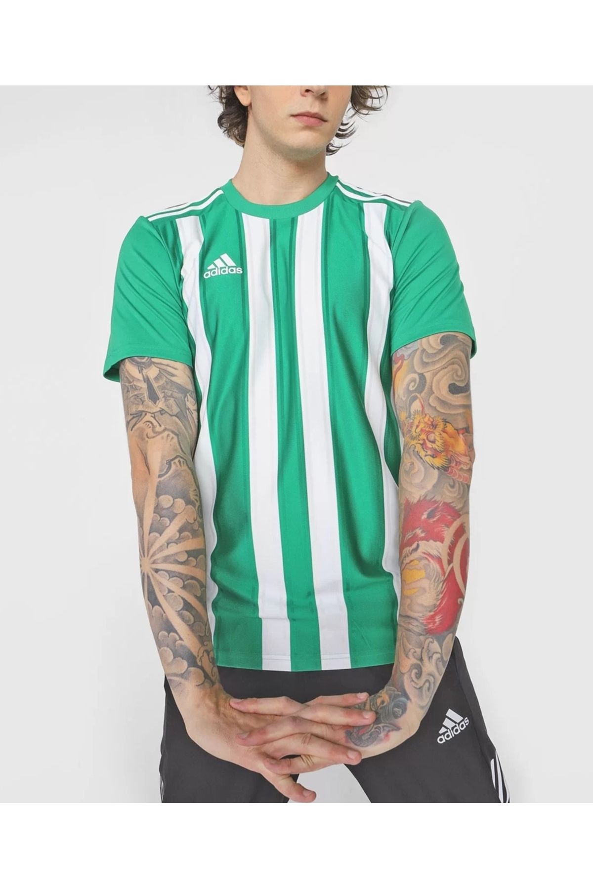 adidas Men s Sports Suitable Training T Shirt Astroturf Football Game Jersey Trendyol