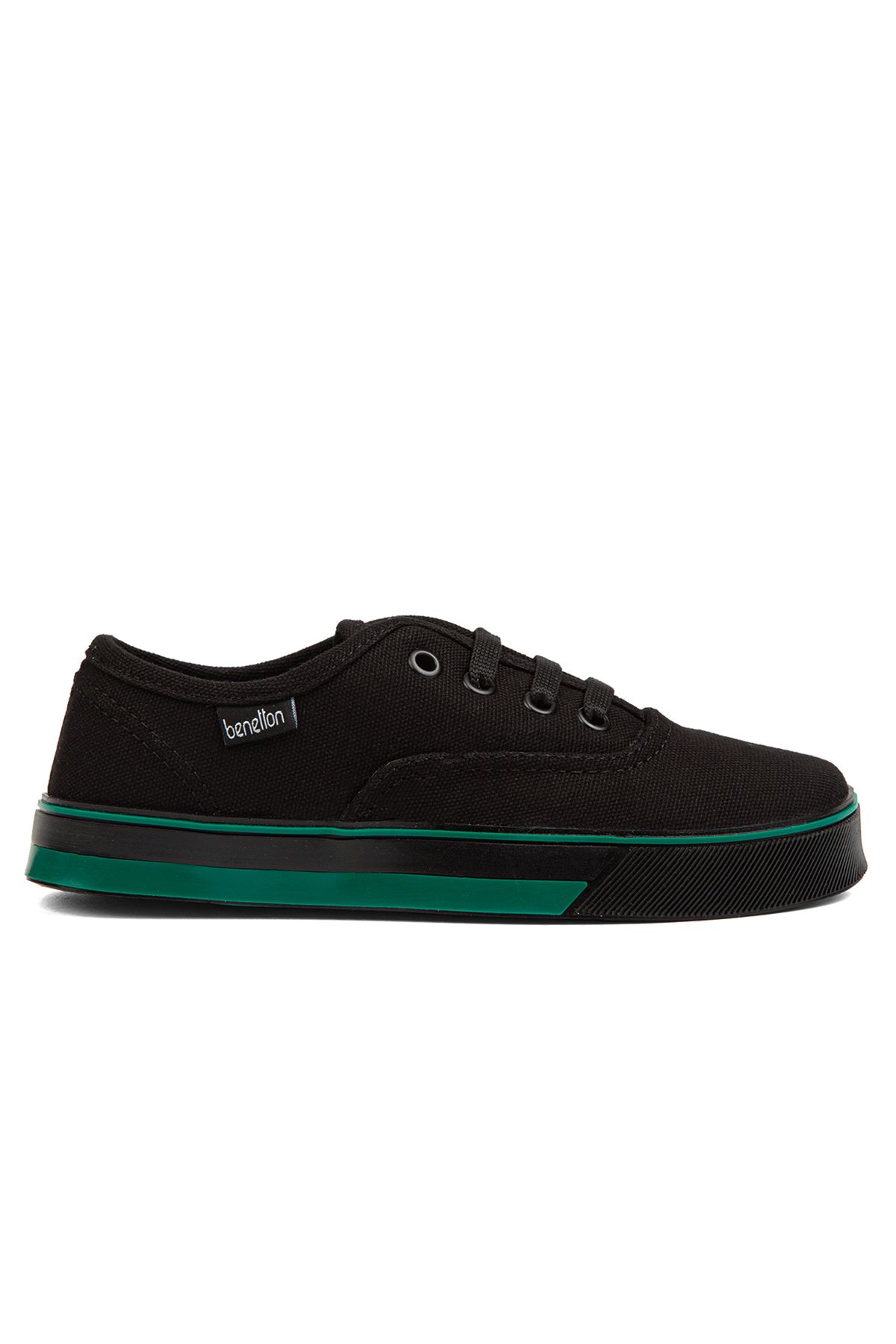 Benetton | 7- Czarny - Dziecięce Trampki Unisex - 32