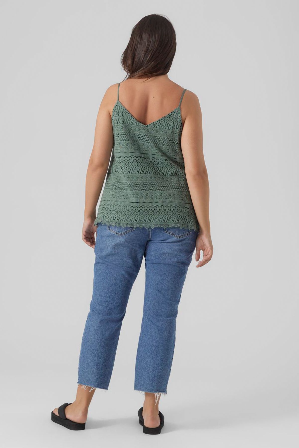 Veromoda Curve-VMCHONEY SPITZEN-UNTERHOSE WVN GA CUR 2