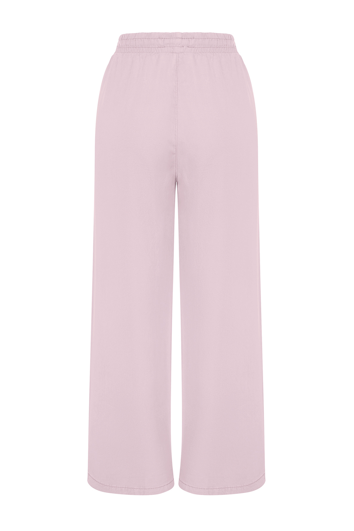 Trendyol Collection-Rosa Culotte-Jeans mit hoher Taille und elastischem Bund aus 100 % Tencel™ TWOSS24JE00285 8