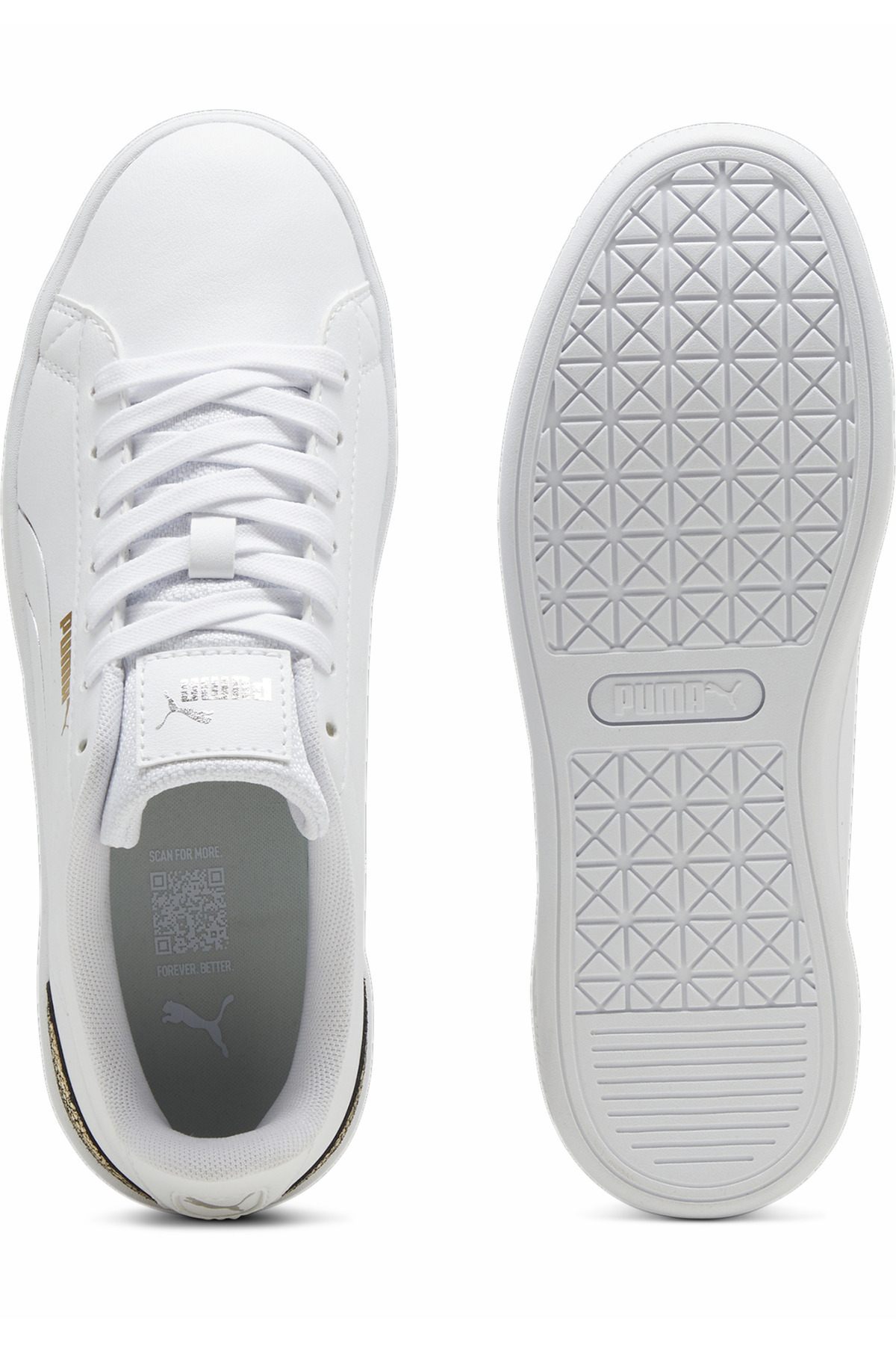 کفش Puma پوما ورزشی Vikky v3 Metallic Look اورجینال - تصویر 3