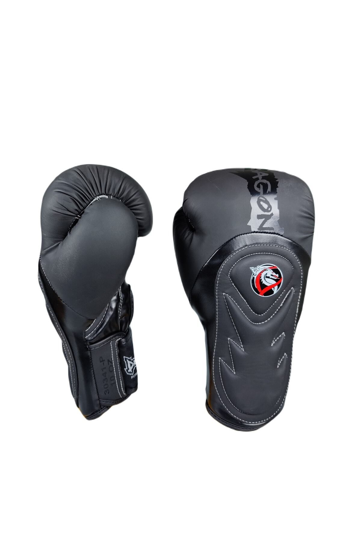 تجهیزات بوکس مشکی Tepeito Muay Thai Boxing Kick ، Ghit Glove Dragon Dragondo