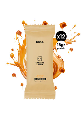 Bahs Yüksek Protein Bar - Caramel Candy 12 Adet X 60gr