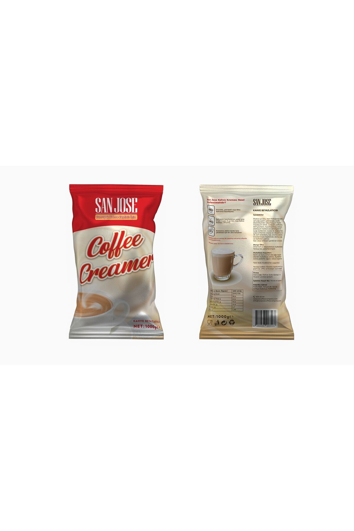 San Jose Coffee CREAMER 1000 Gram