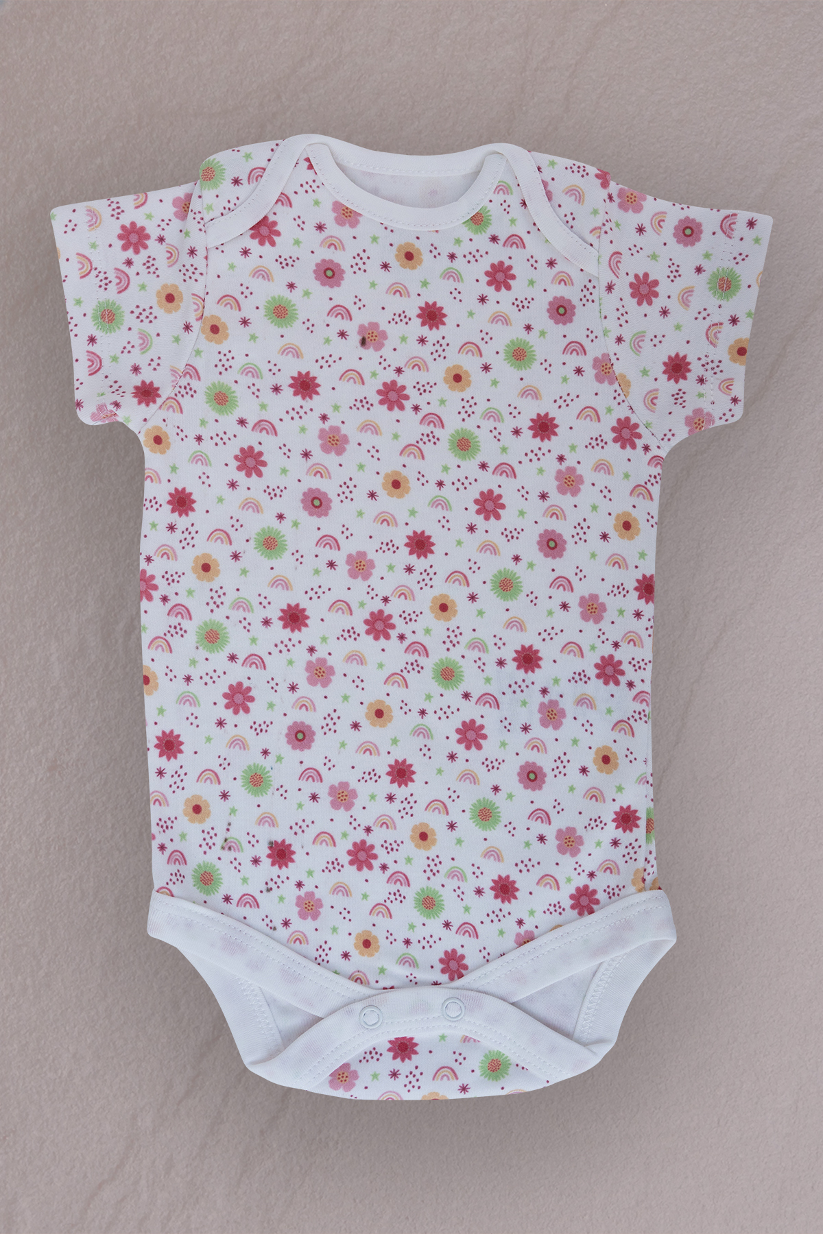 بادی نوزادی پسرانه – دخترانه صورتی the ruby baby & kids | therubybabykidszibin اورجینال - تصویر 3