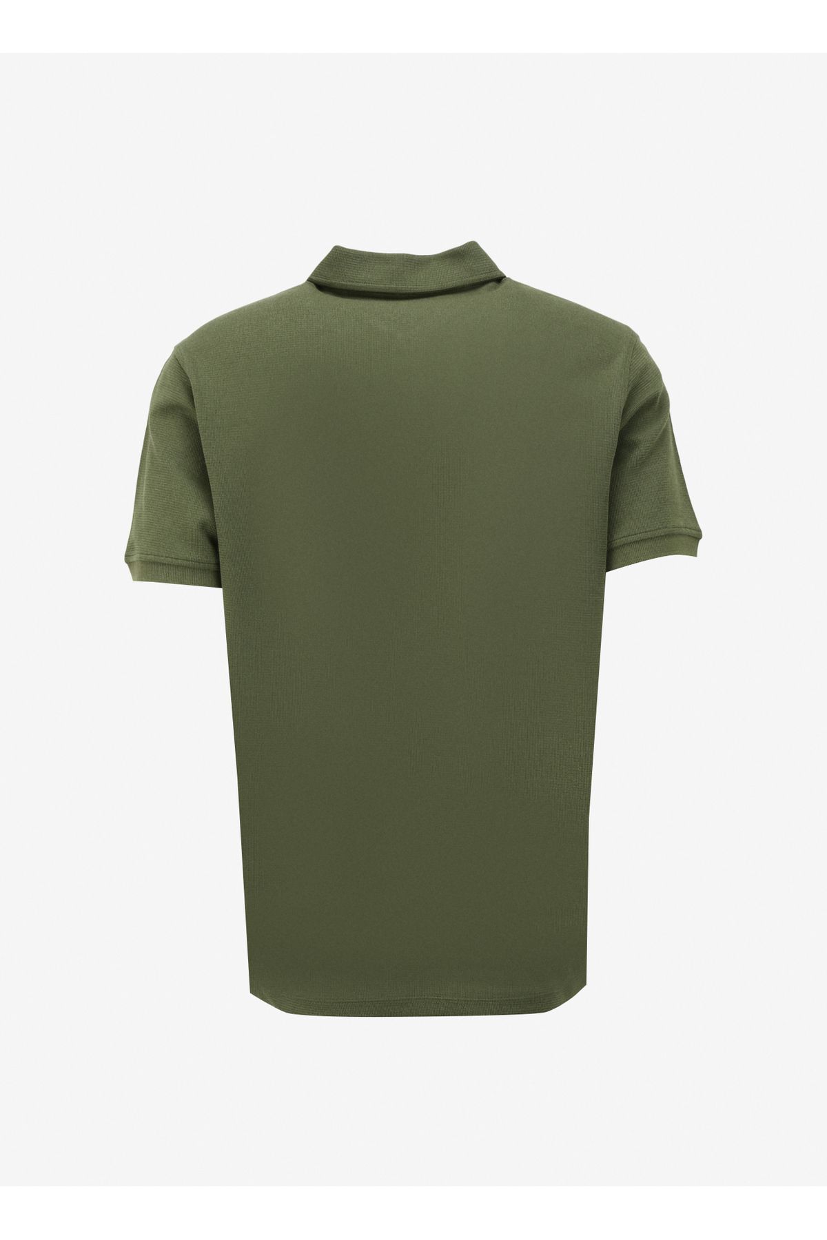 Wrangler تی شرت چوگان مردان سبز روغن W241557308 آستین کوتاه
