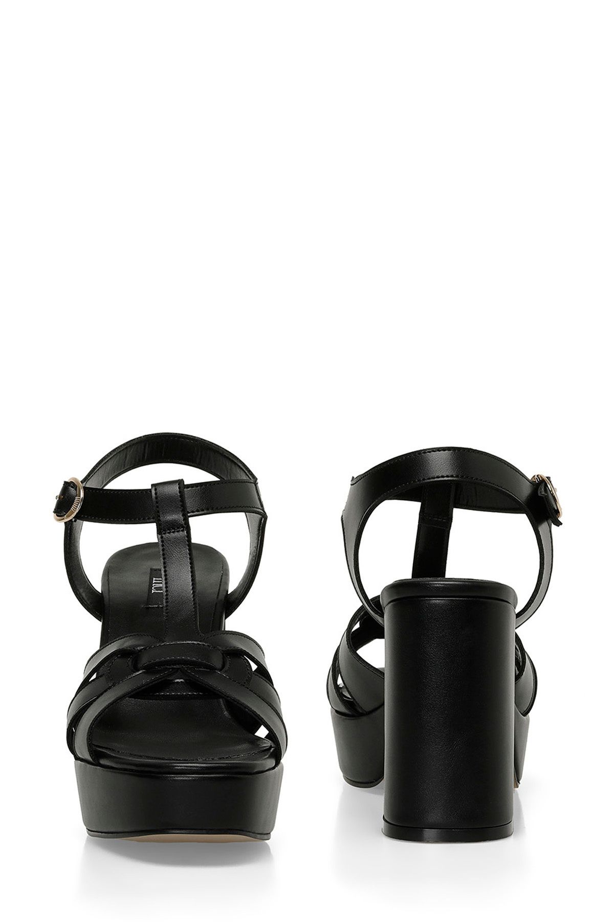 İnci Sandals پاشنه پا سیاه پوست سکوی ̇ncı 4fx