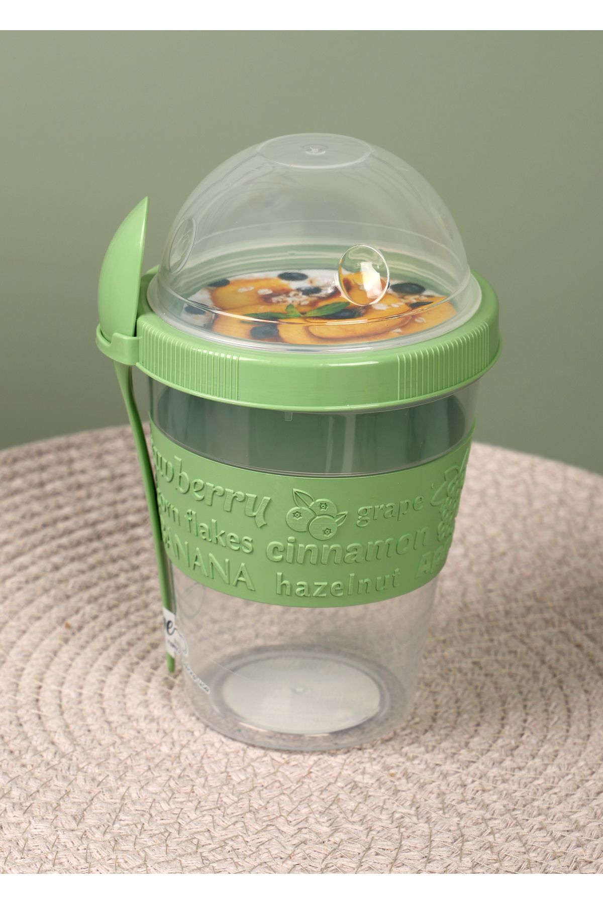 Titiz-Take And Go Yogurt Container with Bowl 600 Ml 3