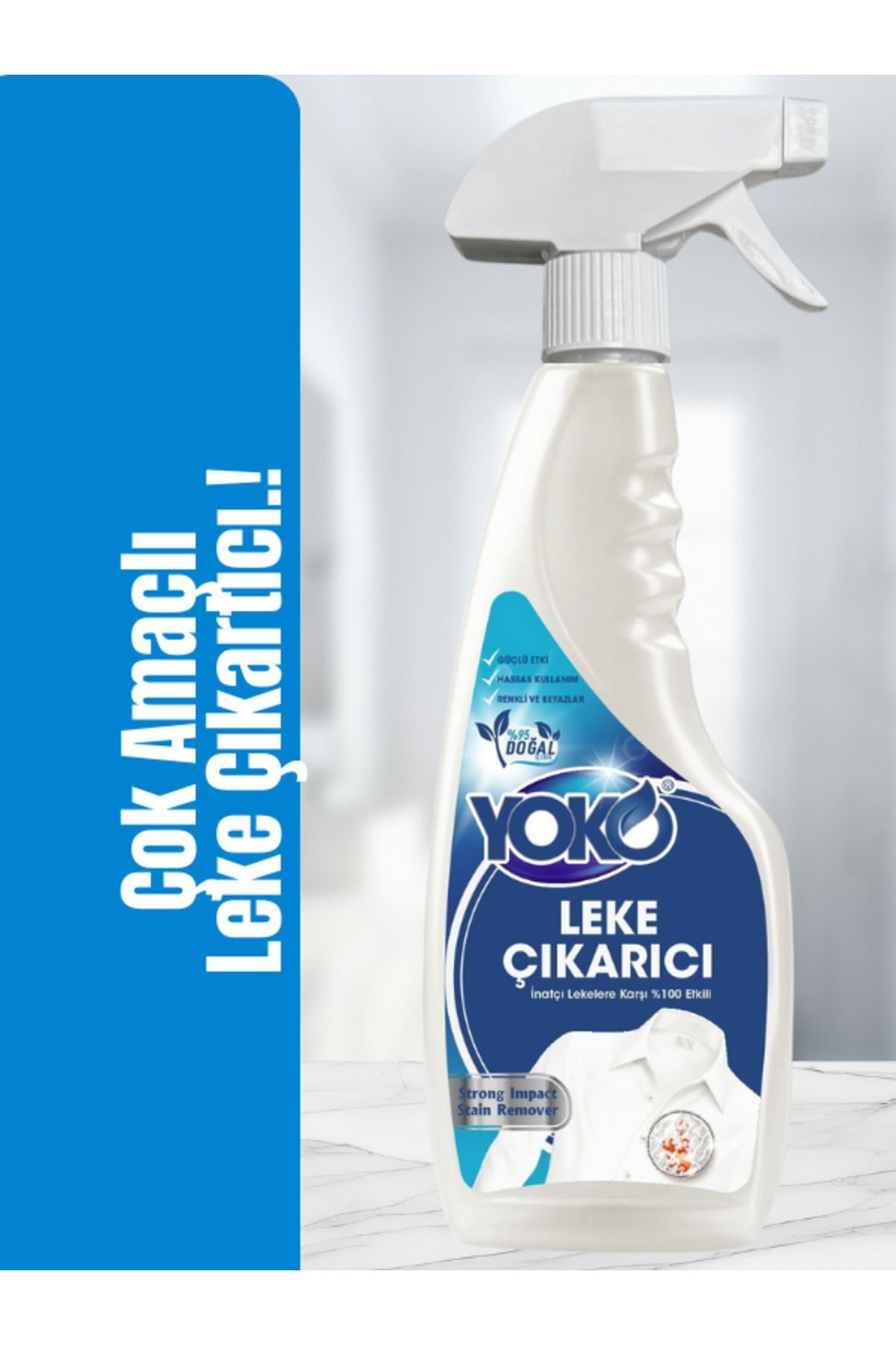 Hassas Ürünler Için Geliştirilmiş Doğal Güçlü Leke Çıkarıcı 500 ml - Yüzey Ve Kumaş Için