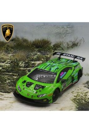 1:16 Orjinal Uzaktan Kumandalı Lamborghini Huracan Gt3 Yeşil UF6616M